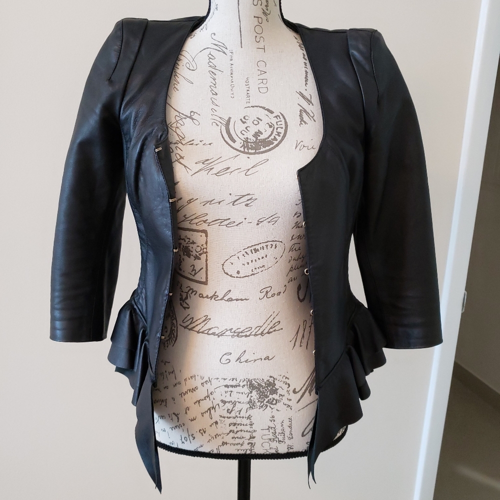 Authentic Leather Mangano Jacket